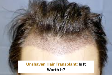unshaven hair transplant